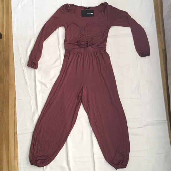 long sleeve jumpsuit fashion nova